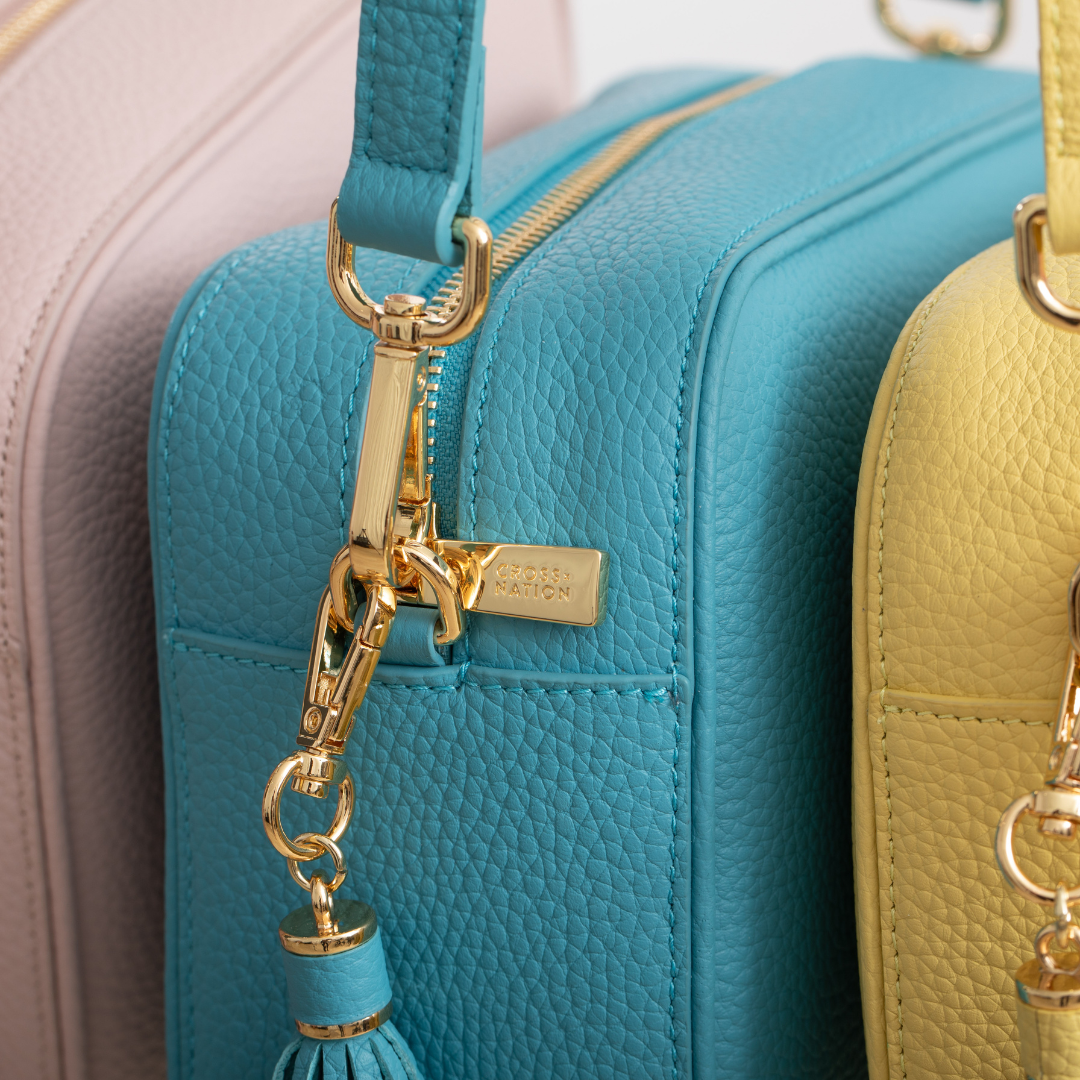 The Amara Crossbody - Amalfi Turquoise