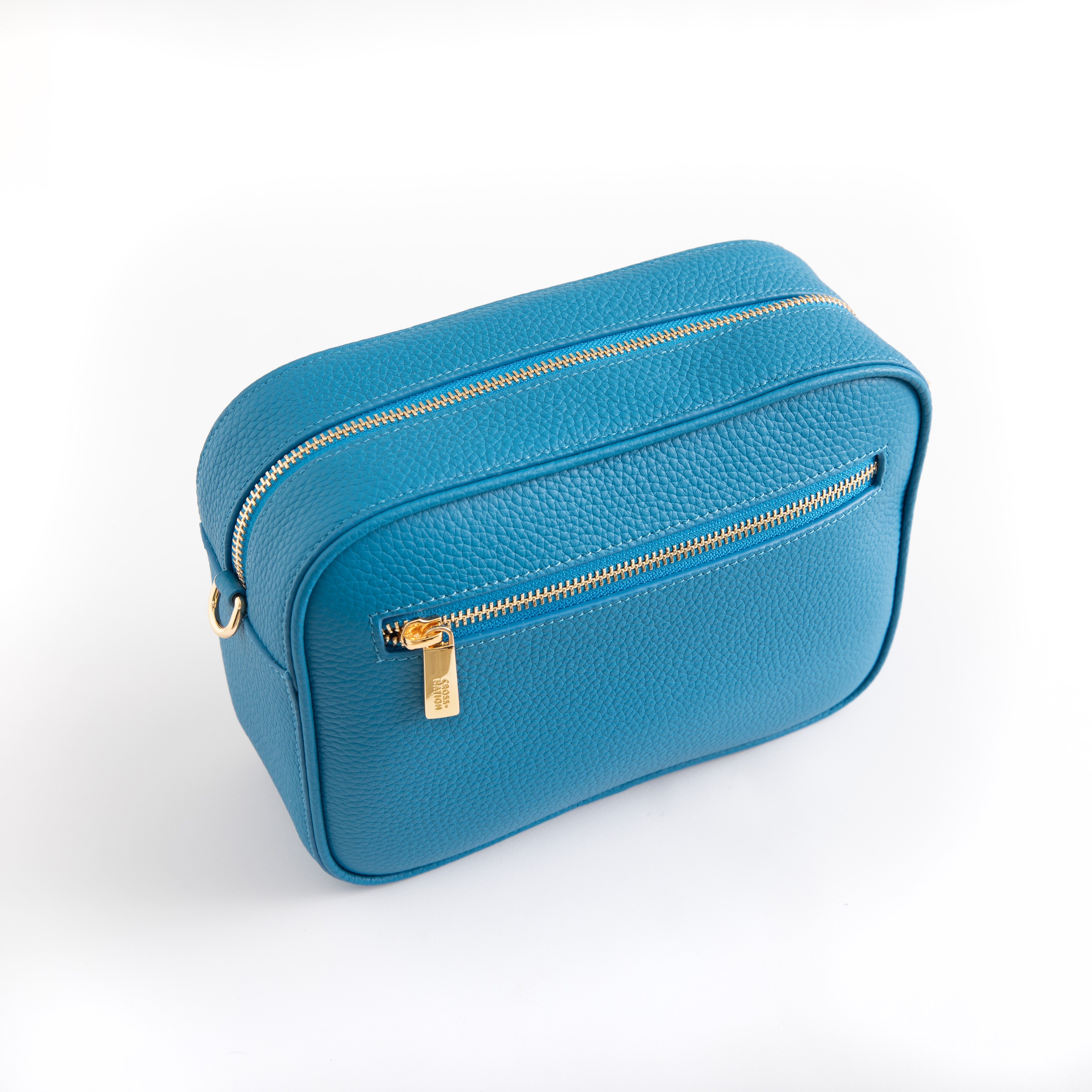 The Amara Crossbody - Santorini Blue