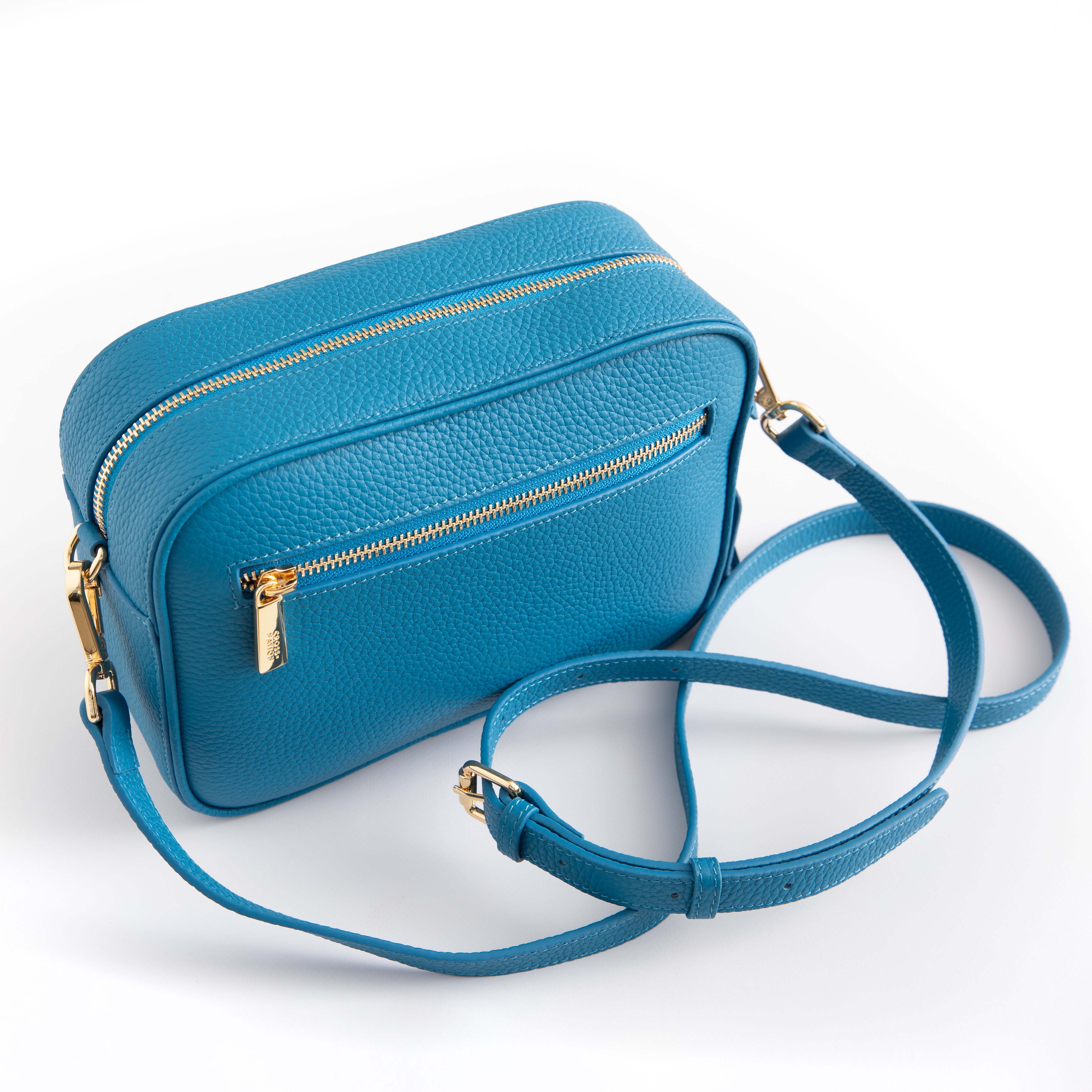 The Amara Crossbody - Santorini Blue