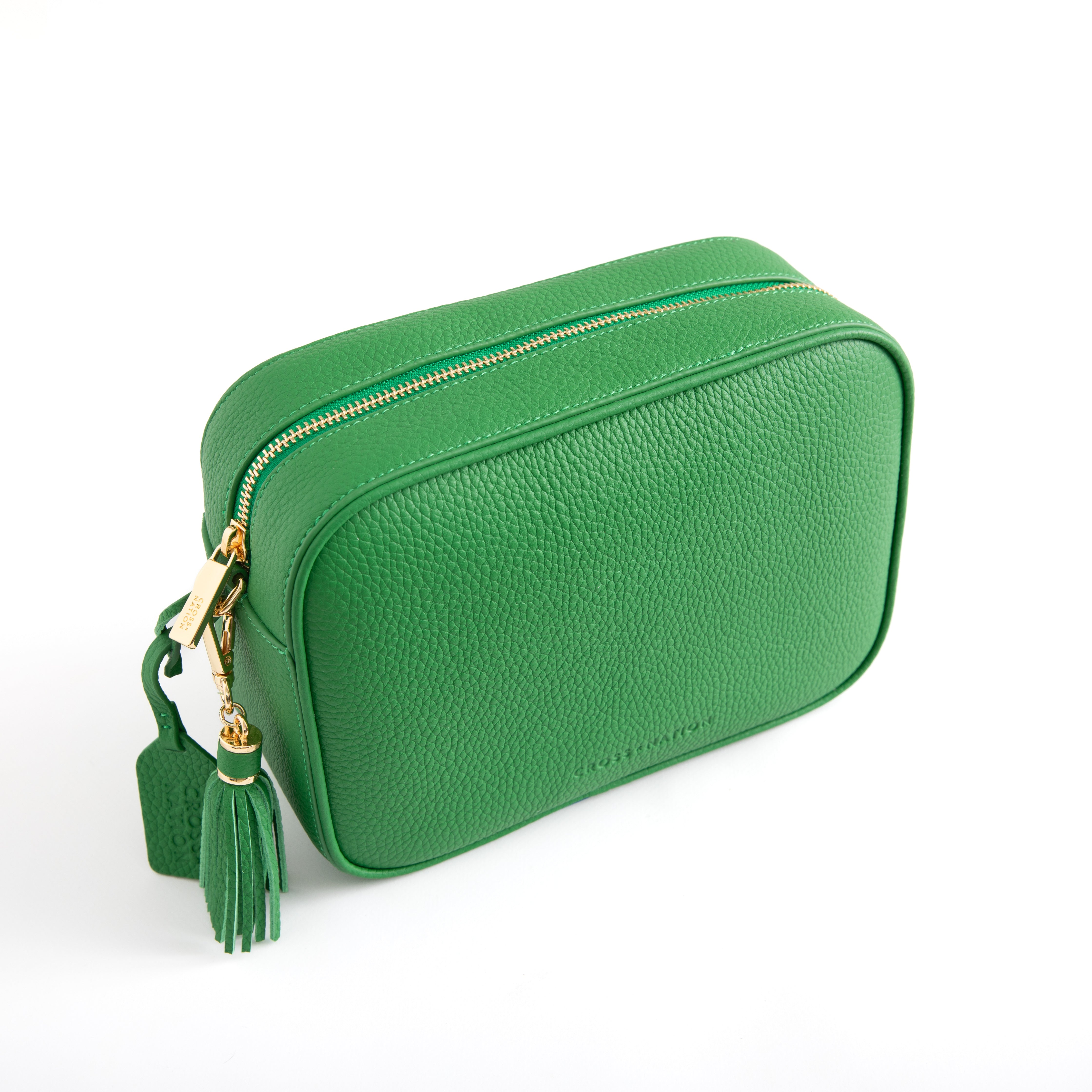 The Amara Crossbody - Monaco Emerald Green