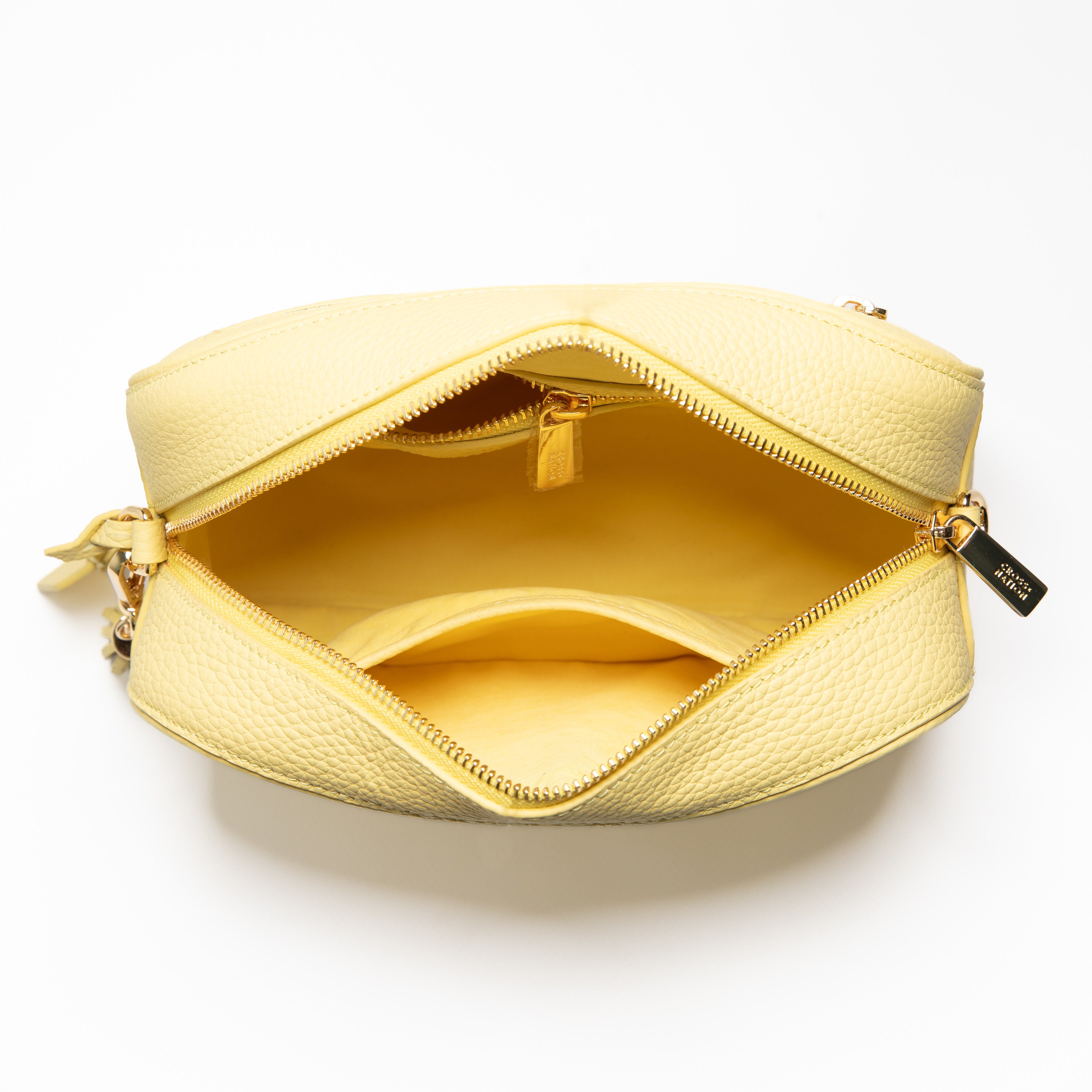 The Amara Crossbody - Amalfi Lemon Yellow