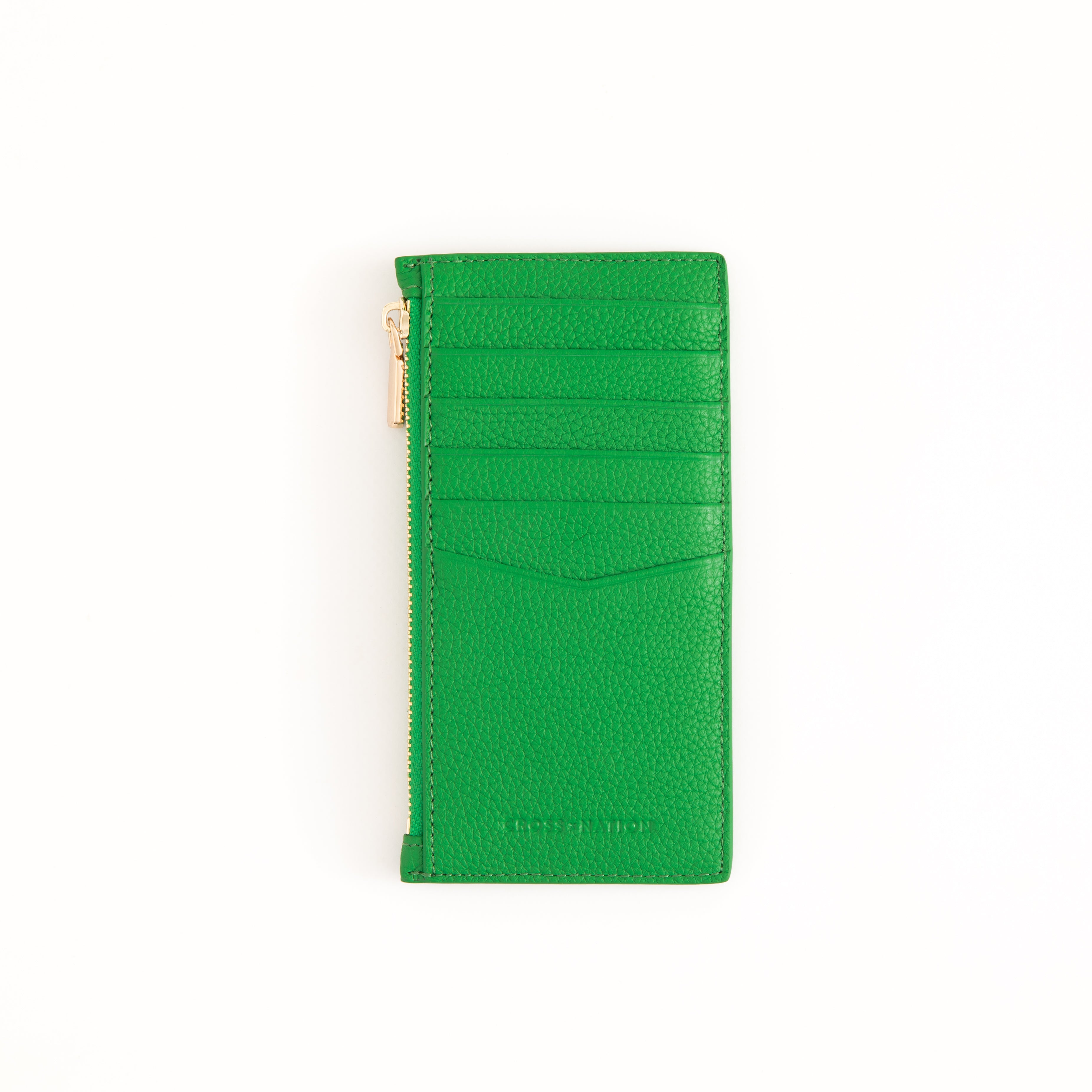 The Mira Card Purse - Dublin Emerald