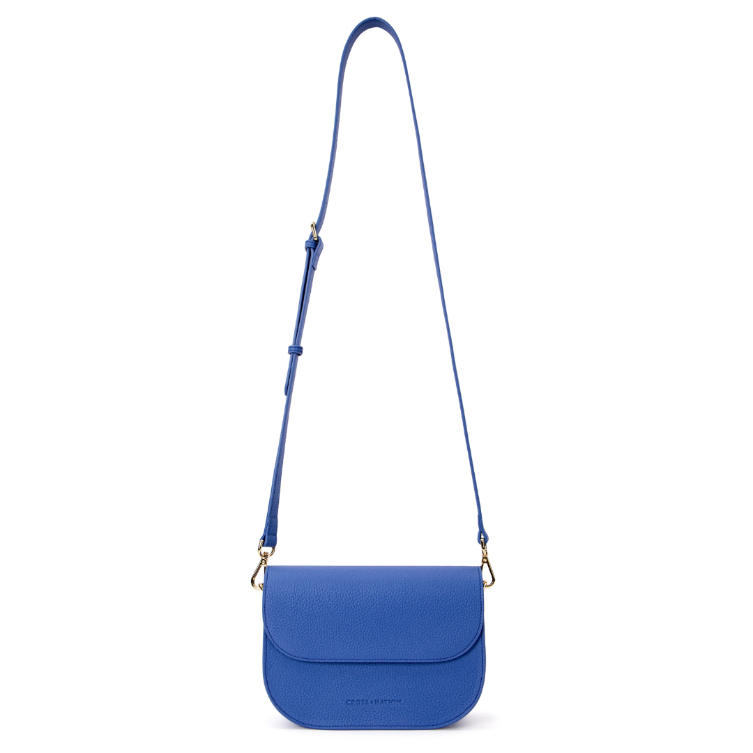 The Sienna Crossbody - Mykonos Cobalt Blue