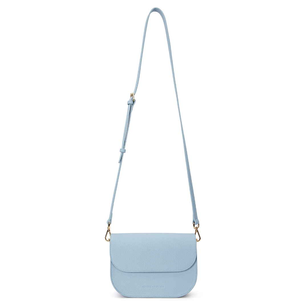 The Sienna Crossbody - Capri Powder Blue