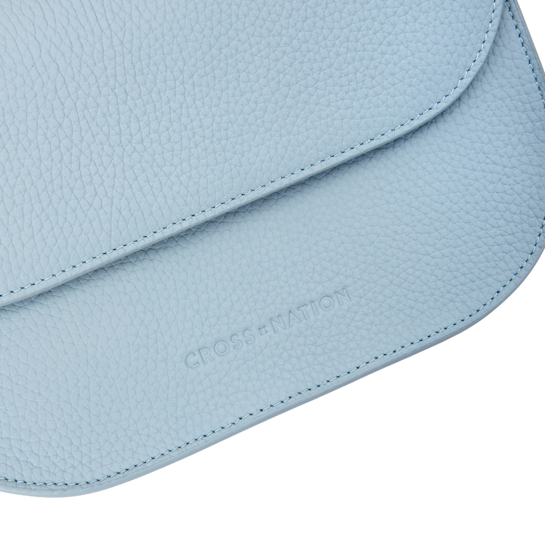 The Sienna Crossbody - Capri Powder Blue