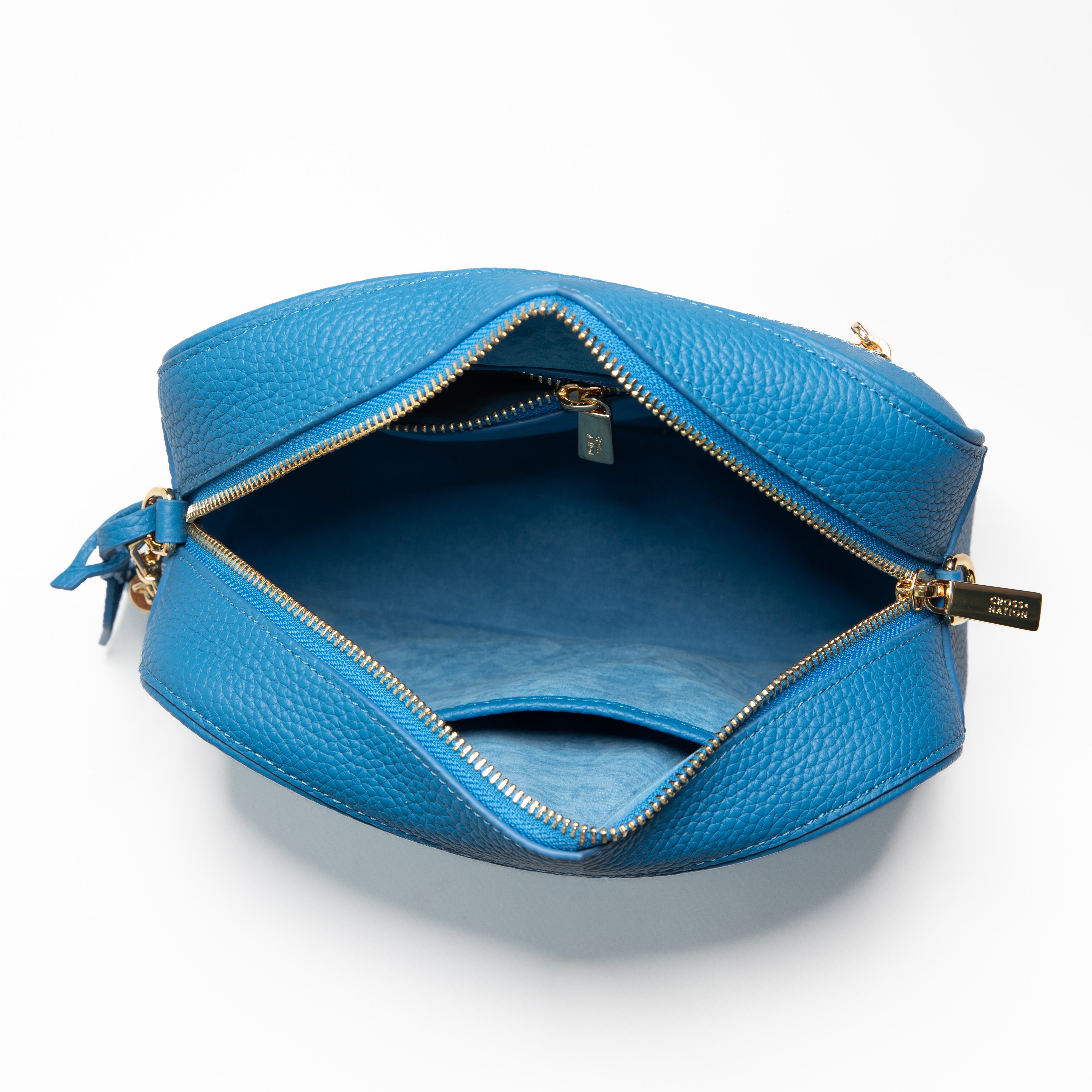 The Amara Crossbody - Santorini Blue