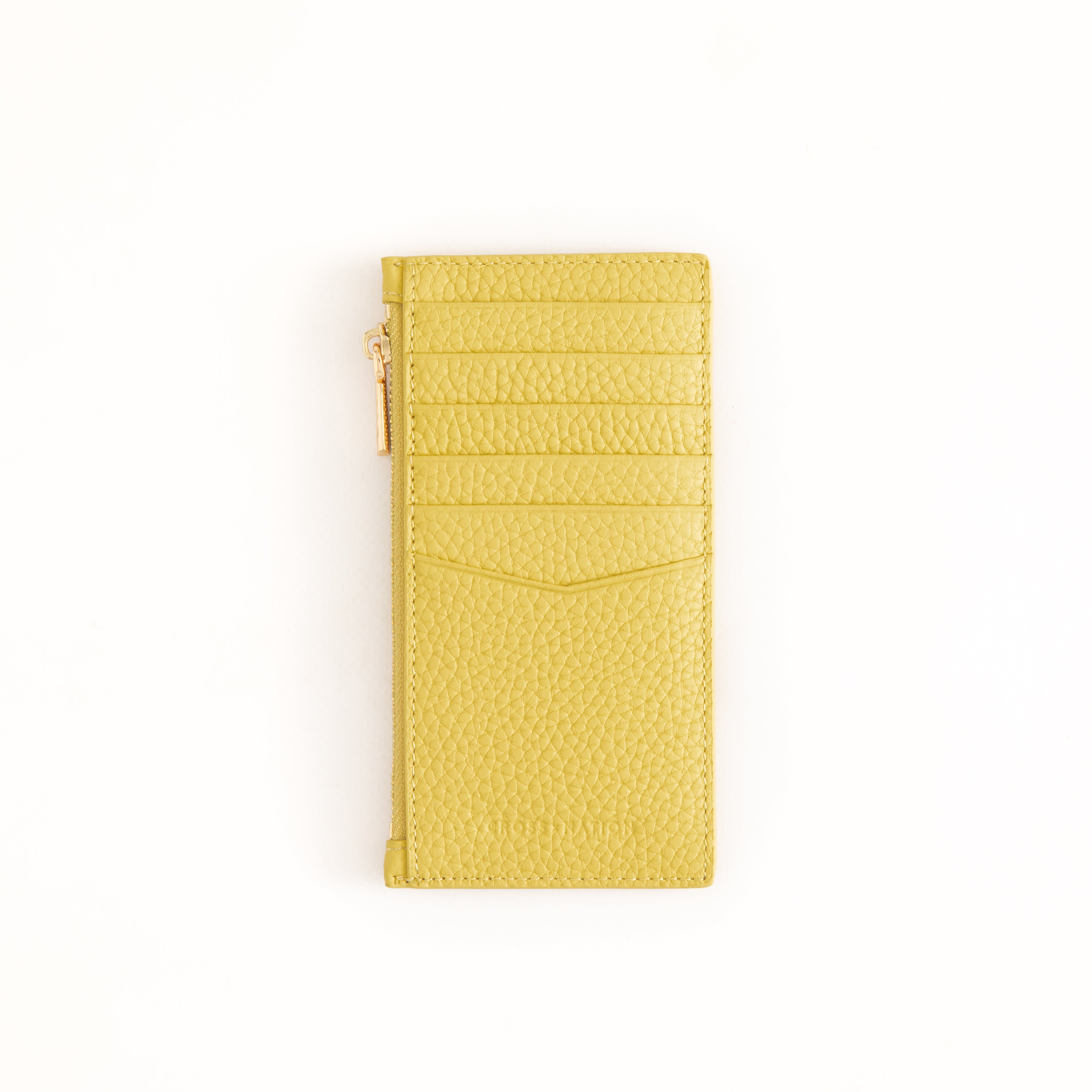 The Mira Card Purse - Lisbon Lemon