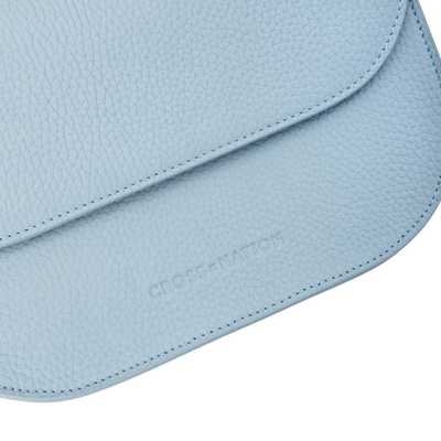 The Sienna Crossbody - Capri Powder Blue