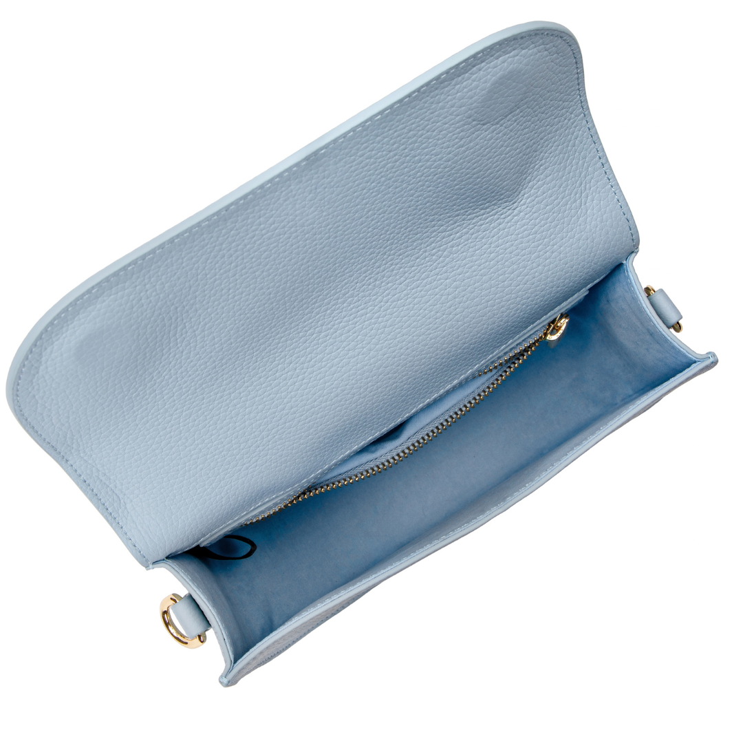 The Sienna Crossbody - Capri Powder Blue
