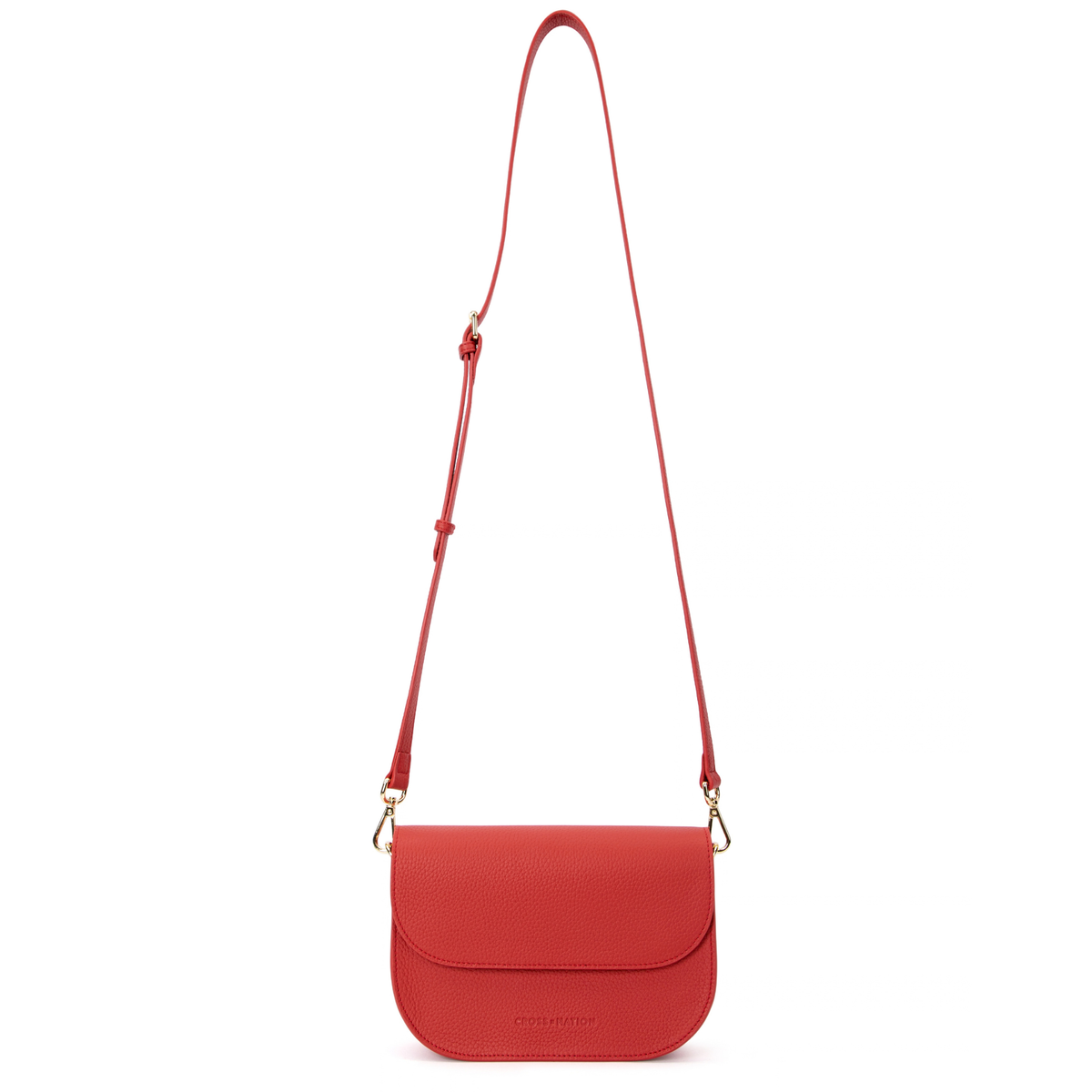 The Sienna Crossbody - Barcelona Red