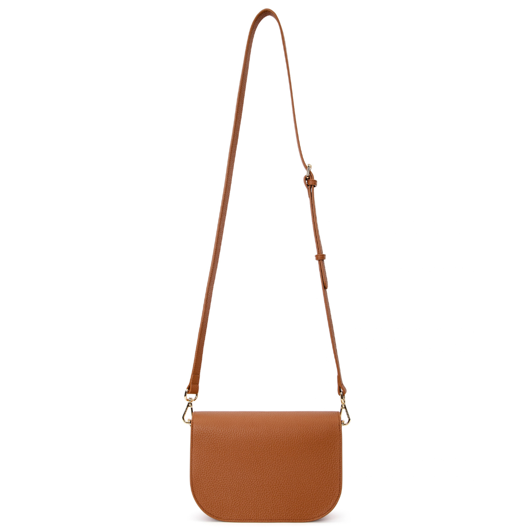 The Sienna Crossbody - Tuscany Tan Brown