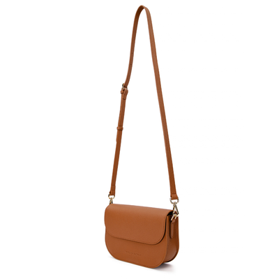 The Sienna Crossbody - Tuscany Tan Brown