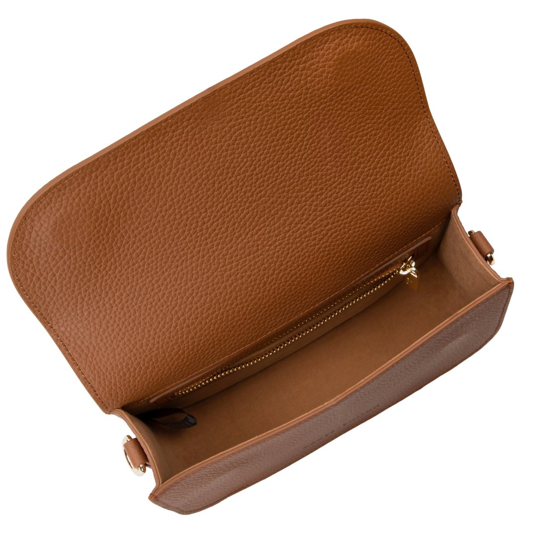 The Sienna Crossbody - Tuscany Tan Brown