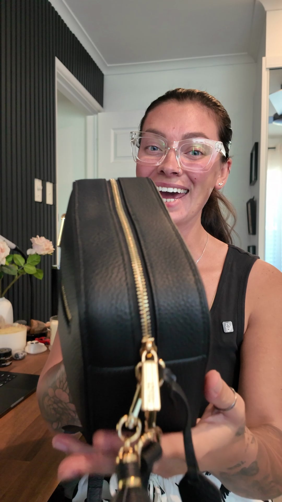 Load video: The Amara Crossbody - Reykjavik Navy Blue